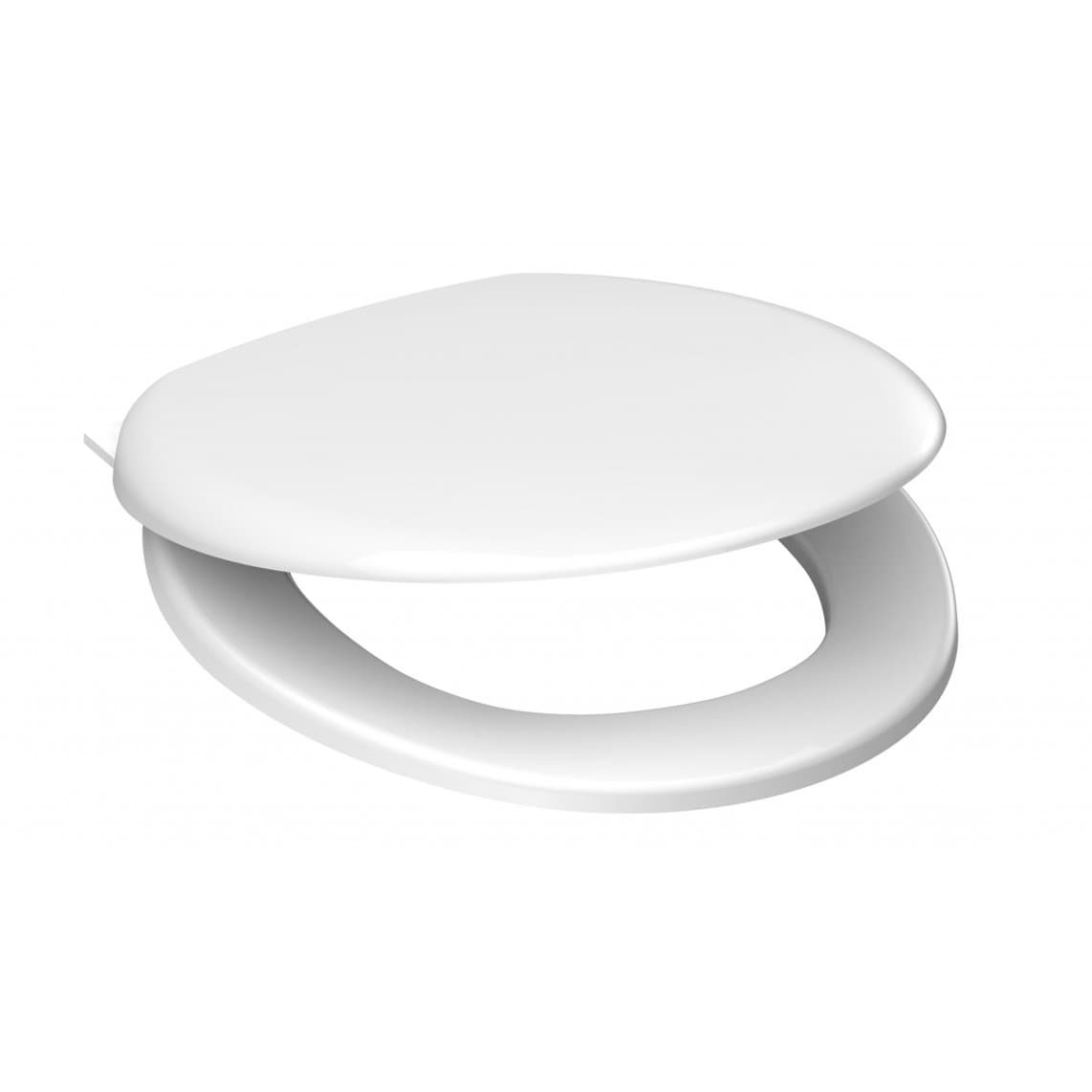 10220 Duroplast WC-zitting, wit, met valrem