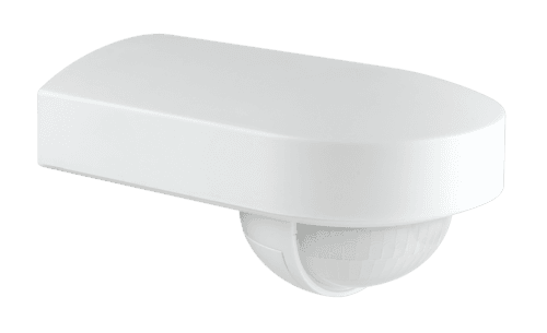 Détecteur de mouvement, Niko Home Control, 16 m, 180°, IP54, avec lentille orientable, pour montage en saillie, couleur blanc
