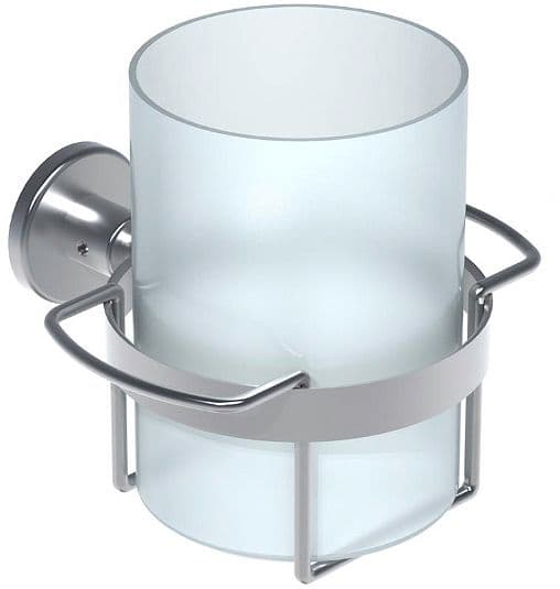 PORTE-VERRE + VERRE VOLA CHROME