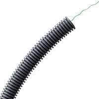 Tube annelé souple diamètre 16mm avec tire fil 100 mètres