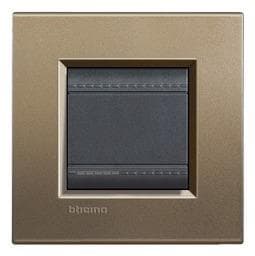 LivingLight - plaque rectangulaire 2 modules Square