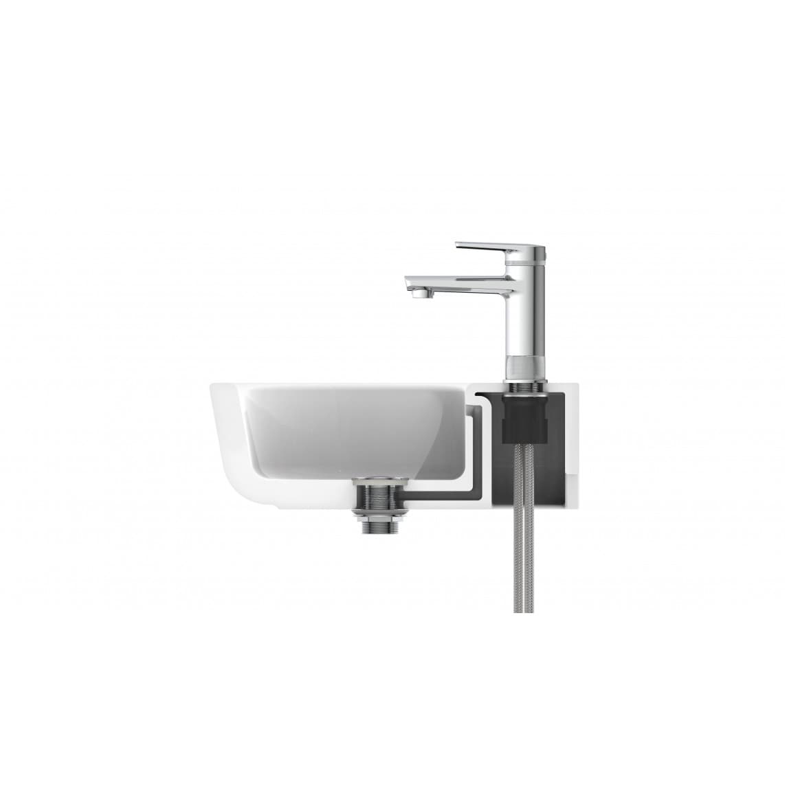 33410 LIVERPOOL Mitigeur lavabo, chromé
