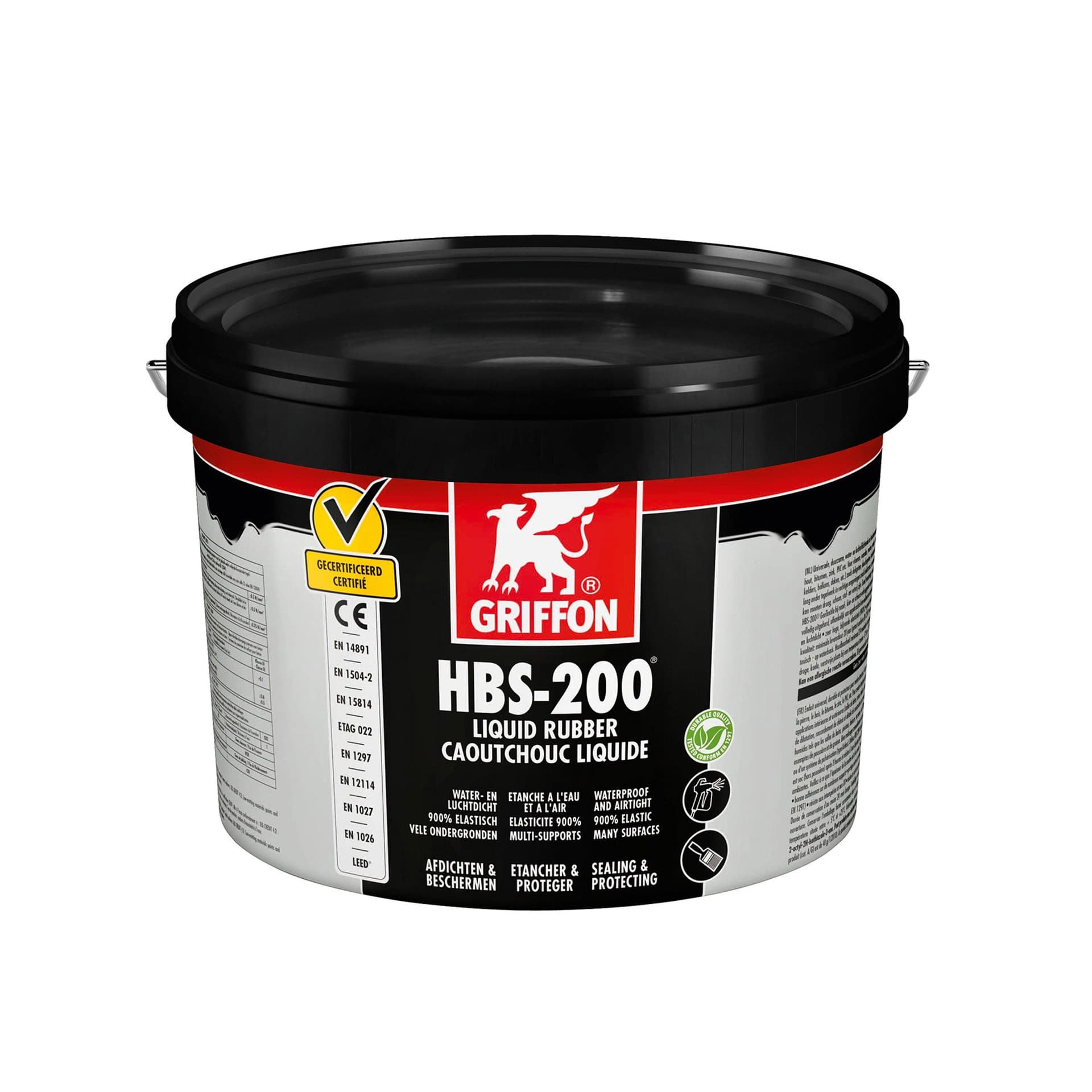 ENDUIT POUR ÉTANCHER ET PROTÉGER POT 5 L NOIR 6308867