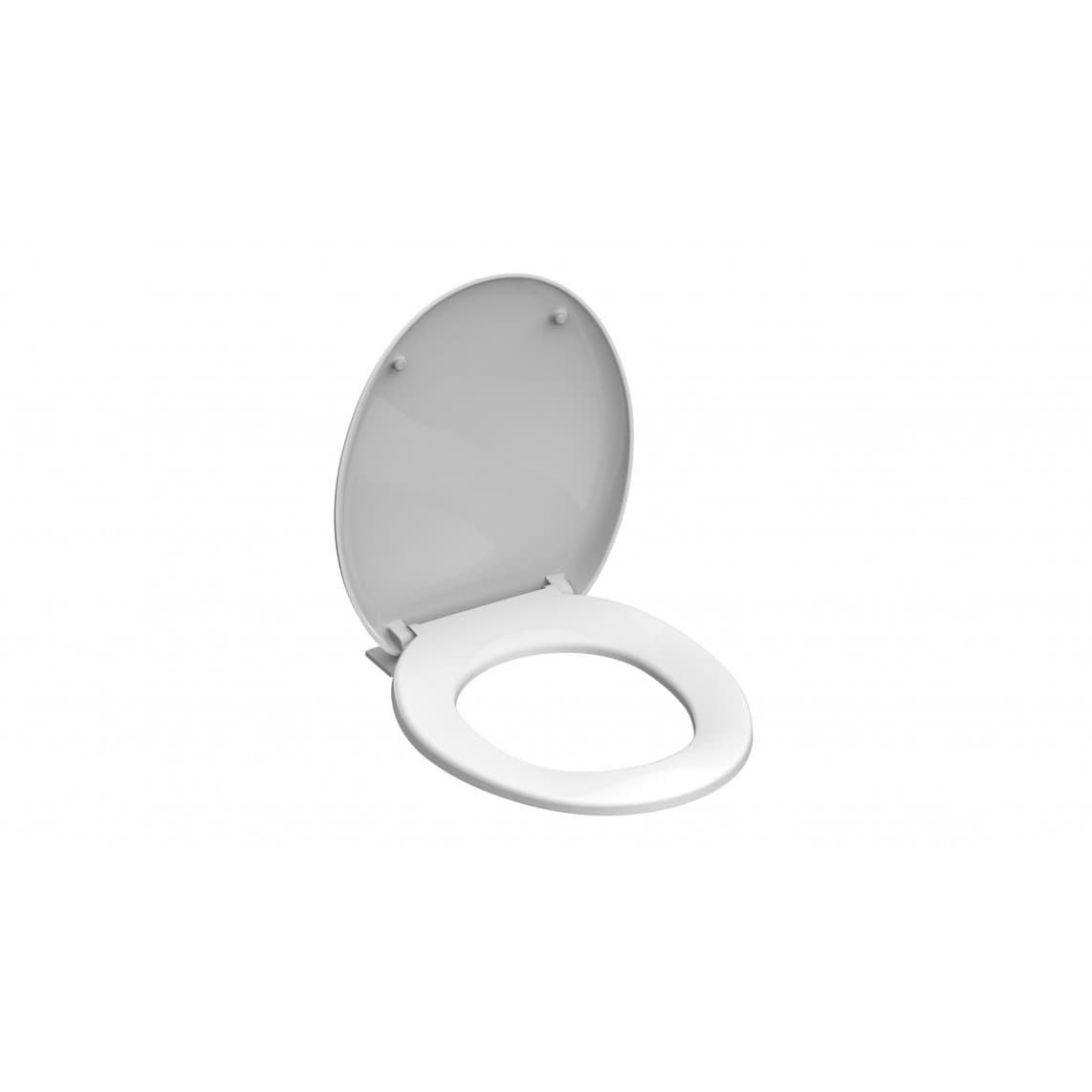 10220 Duroplast WC-zitting, wit, met valrem