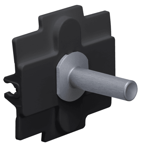 Niko Toggle pour des fonctions de commutation simple, couleur alu blue grey