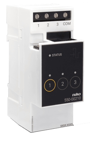 Module de capteur numérique libre de potentiel pour Niko Home Control