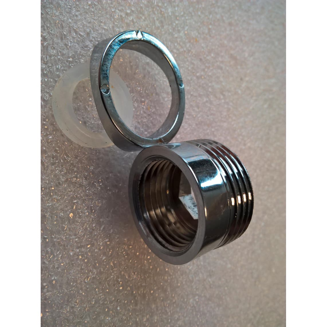 02434 Adaptateur filetage mâle 3/4" sur filetage 1/2", par ex. pour 00690