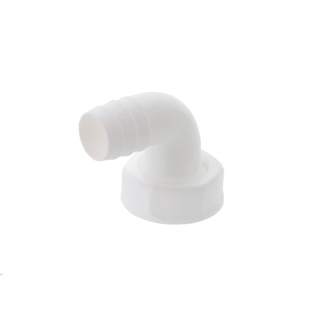 98837904 KS Raccordement de l'appareil 90°, blanc, 1" F x 3/4"T