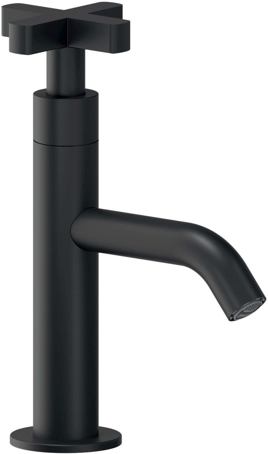 ROBINET EAU FROID LIRA NOBILI CROIX NOIR MAT