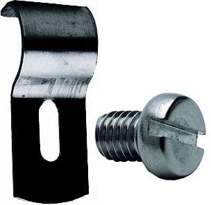SUPPORT BOURRELET ALU+VIS INOX