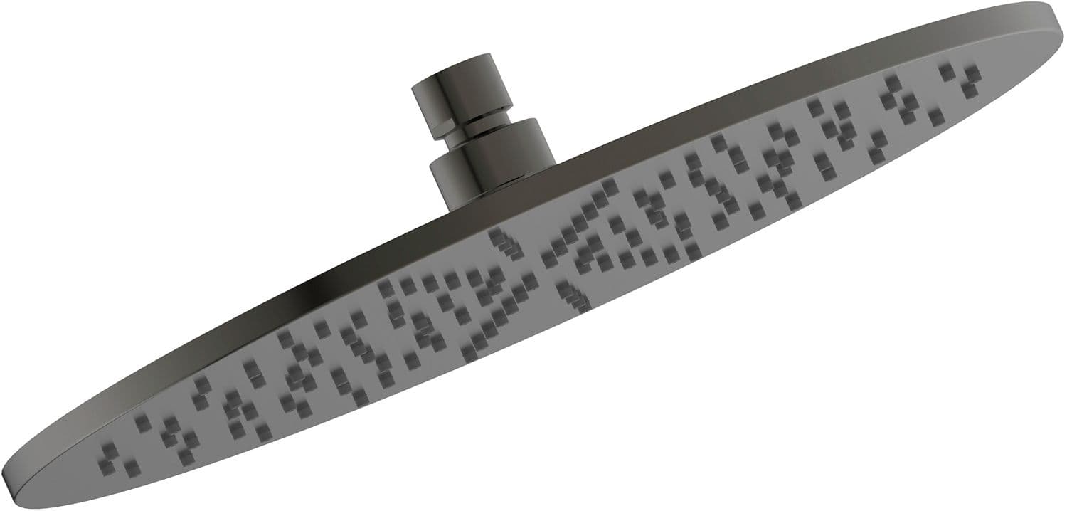 TETE DE DOUCHE JOY IDEAL STANDARD DIAMETRE 300MM BRUSHED GUN METAL 12 LITRE/MINUTE