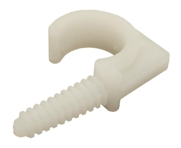 Clips cheville en PVC - simple 19 - 22mm