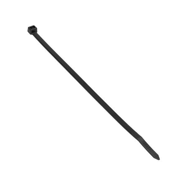 Collier de câblage Noir résistant aux UV largeur 3.6mm longueur 150mm 100 pièces