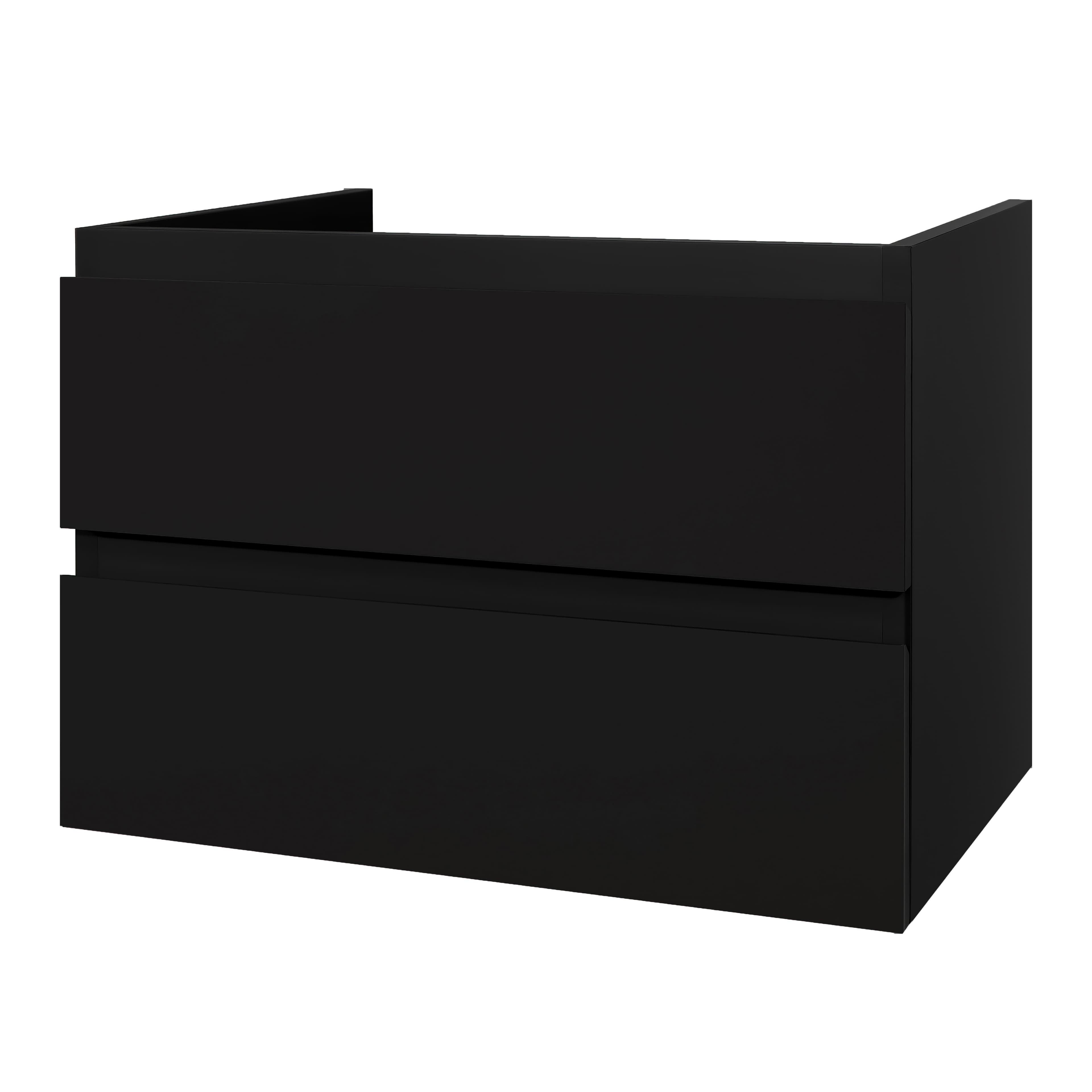 ALONI sally meuble sous-plan (80CM) - Noir mat