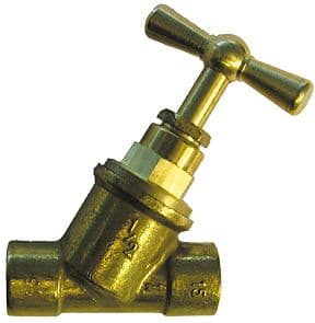 ROBINET D'ARRET A SOUDER LAITON 22MM