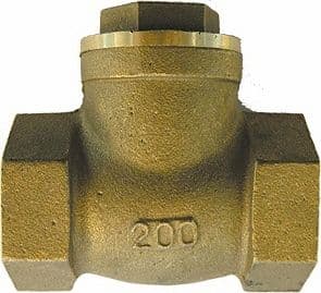 CLAPET DE RETENUE LAITON A BATTANT 5/4"