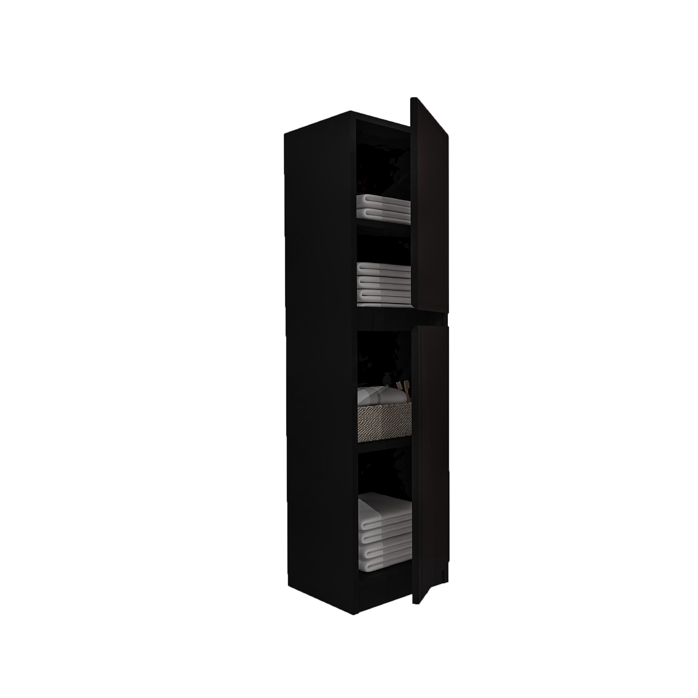 JUPITER Vanity Unit Pedestal (135CM) - Black