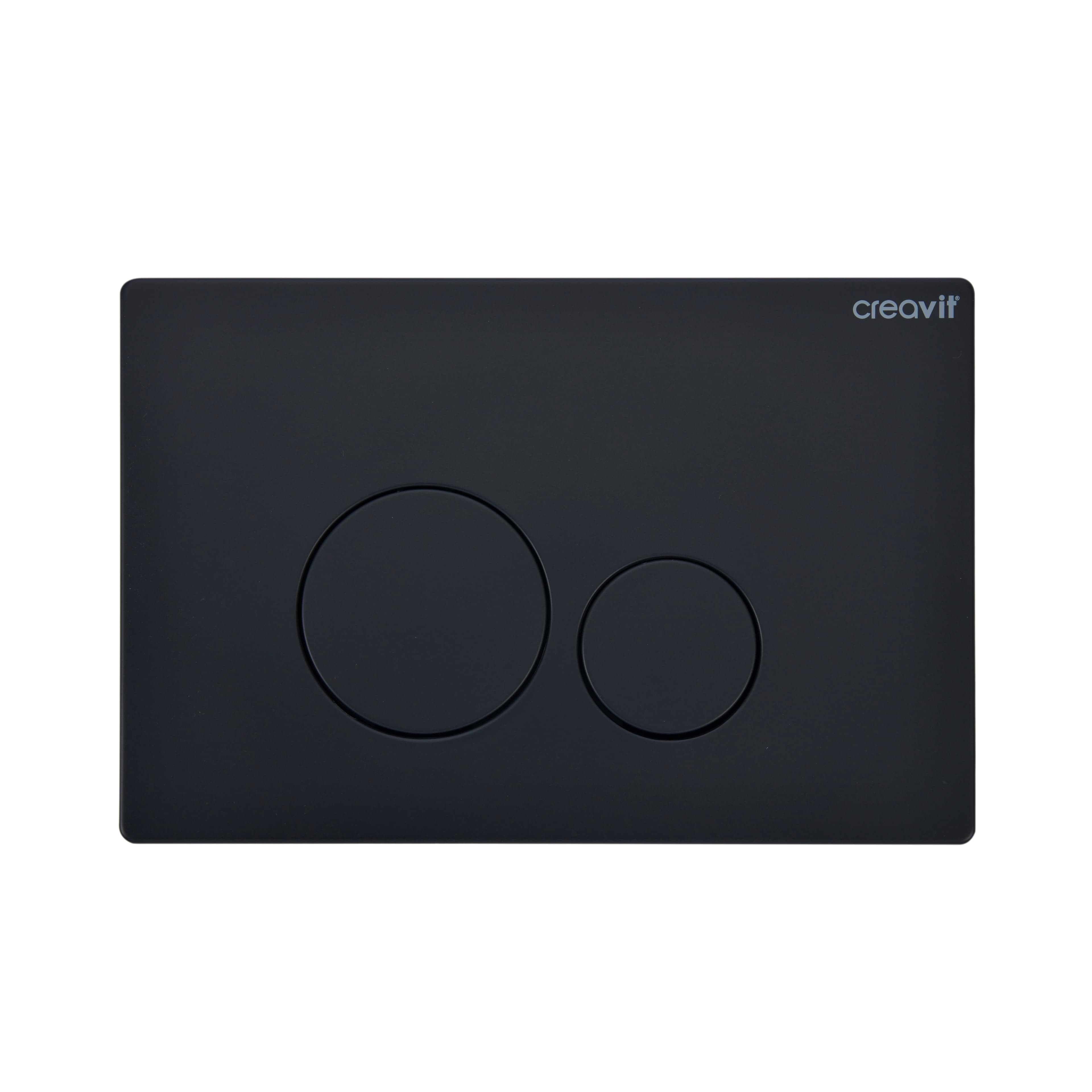 CREAVIT TERRA PLAQUE DE COMMANDE - NOIR CHARBON