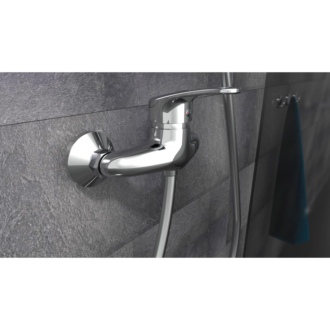 35040 BATONI Mitigeur douche, chromé