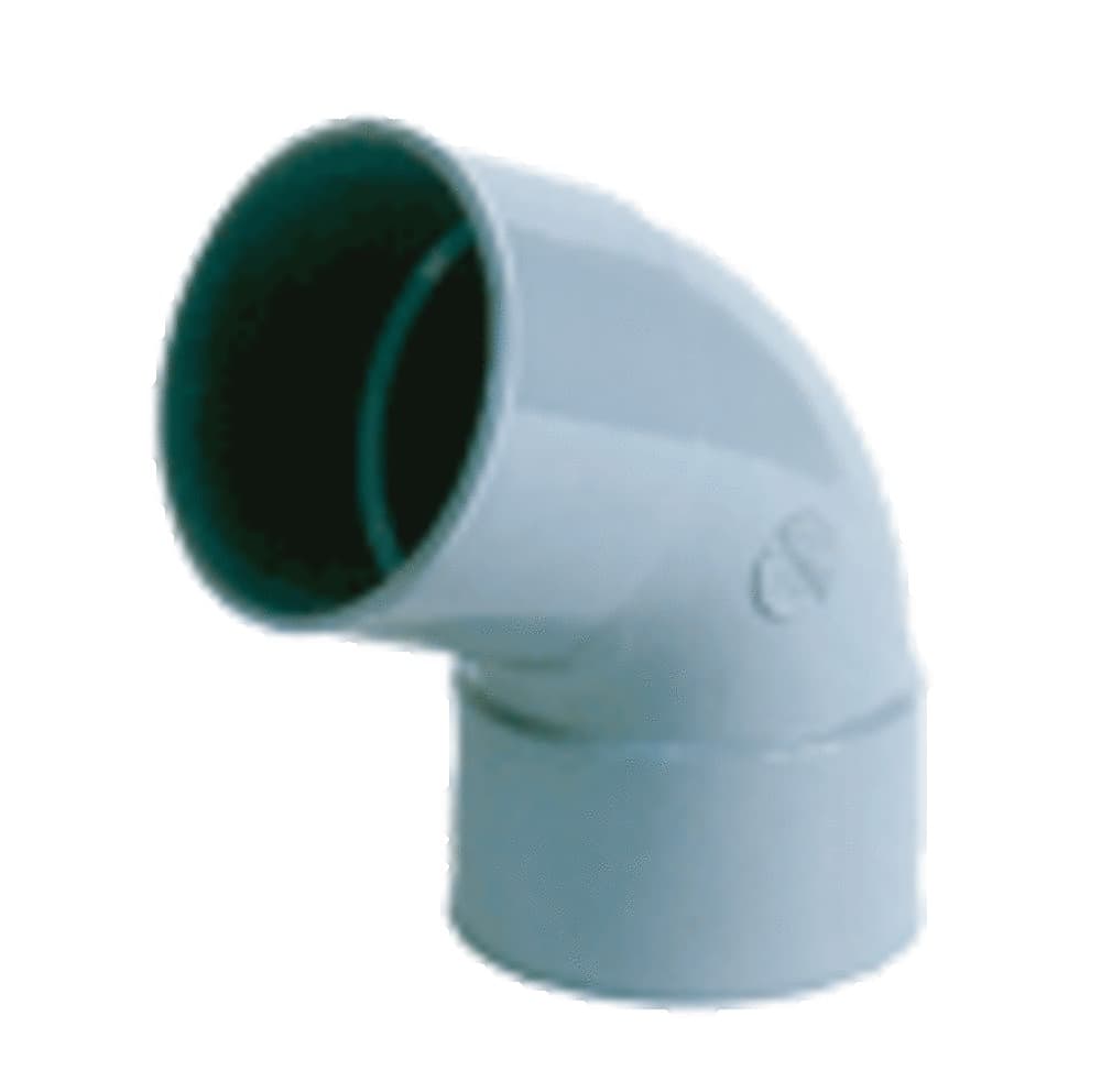 Nicoll raccord à coller PVC coude 67,5° FF D 90 gris
