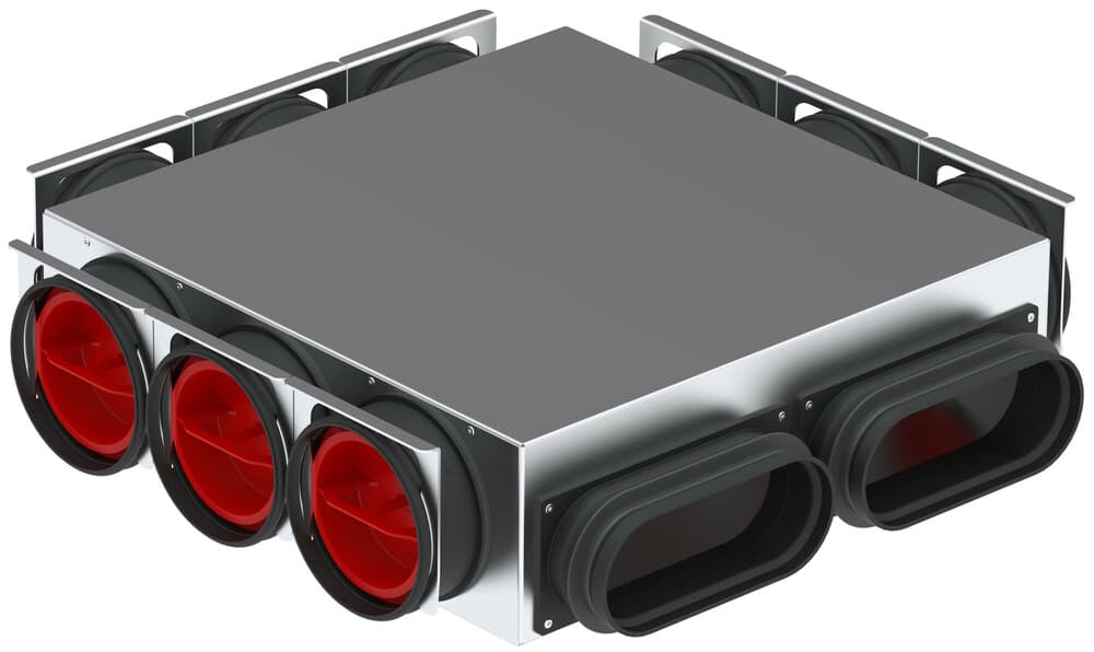 Zehnder ComfoCube CT 350 CK300 caisson de distribution en acier galvanisé