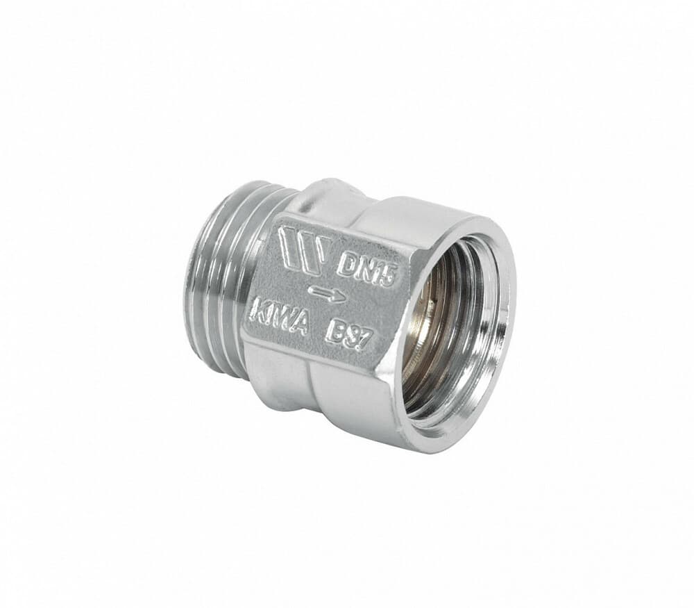 Watts Industries NN 15 clapet anti-retour plastique PN10 90°C 1/2"Mx1/2"F