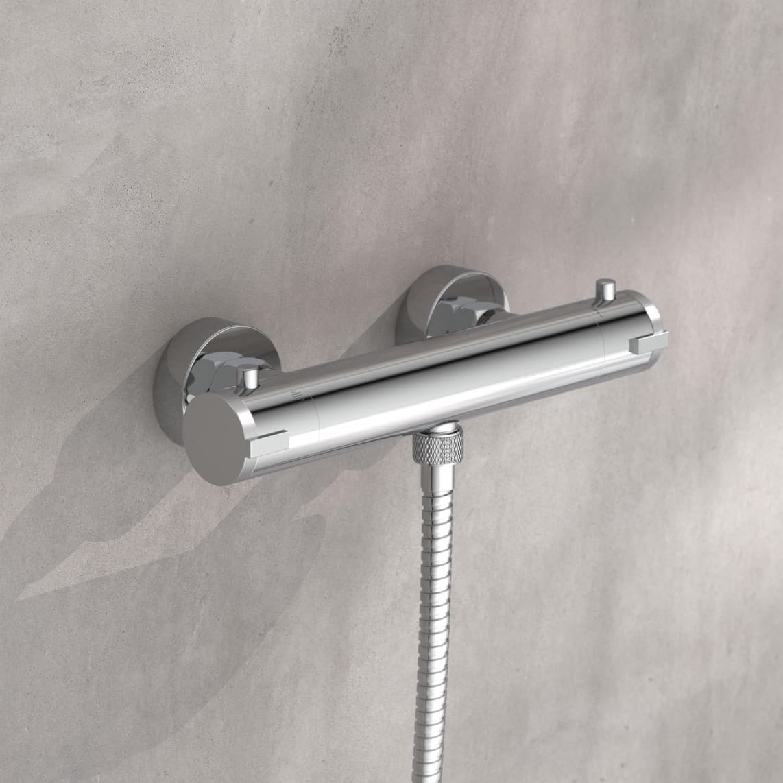 52521NL LONDON Mitigeur thermostatique de douche, chromé