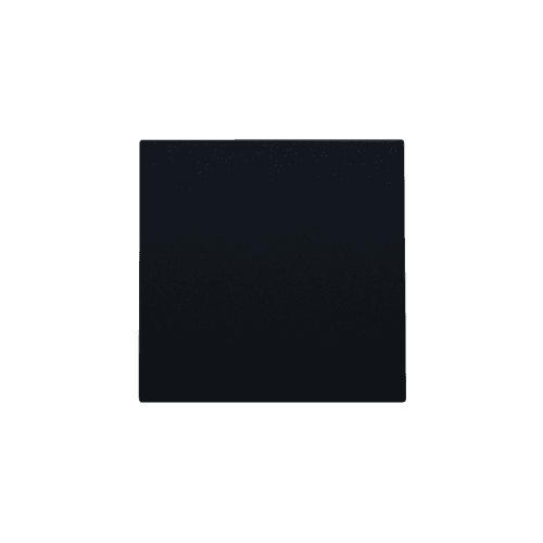 Set de finition avec sortie de câble pour cache-trou avec serre-fil, couleur black coated