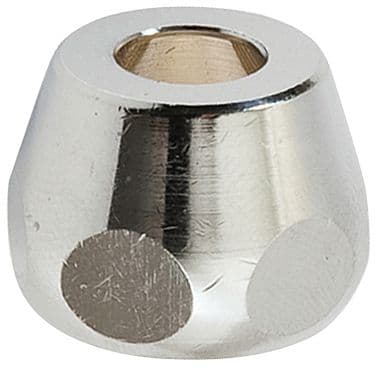 ECROU FILETE LAITON 3/8"F-10MM CHROME