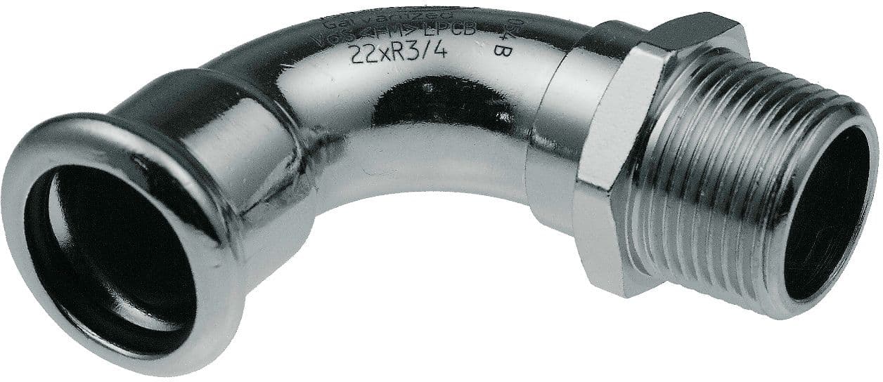 ACIER ZINGUE A SERTIR COURBE M VSH 5/4"-35MM
