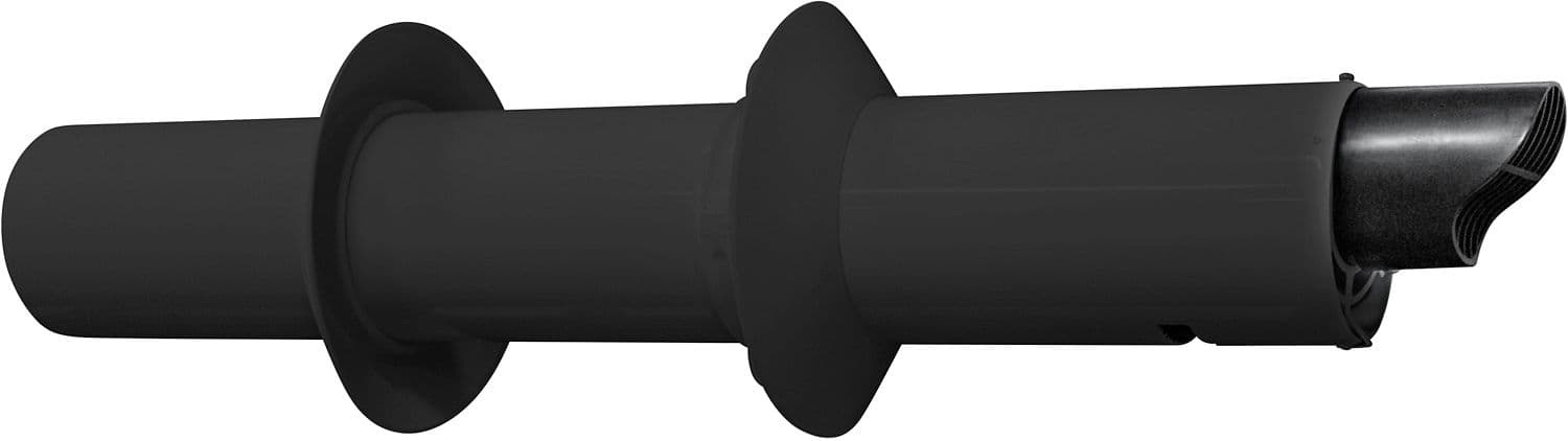 UNIFLOW PASS.MURAL 80/125MM ALU/PP NOIR