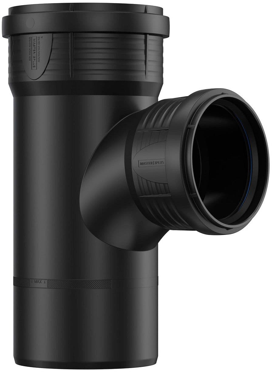 T PP 90°MFF 110-90MM NOIR