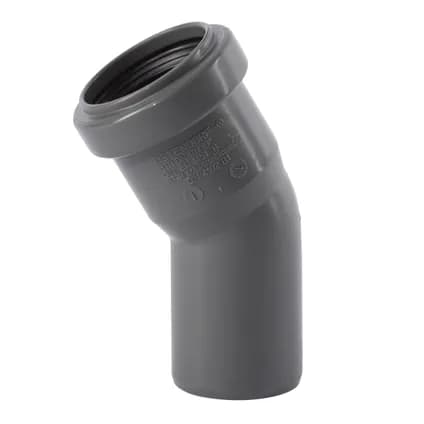 40MM COUDE PP GRIS 1XMM 30