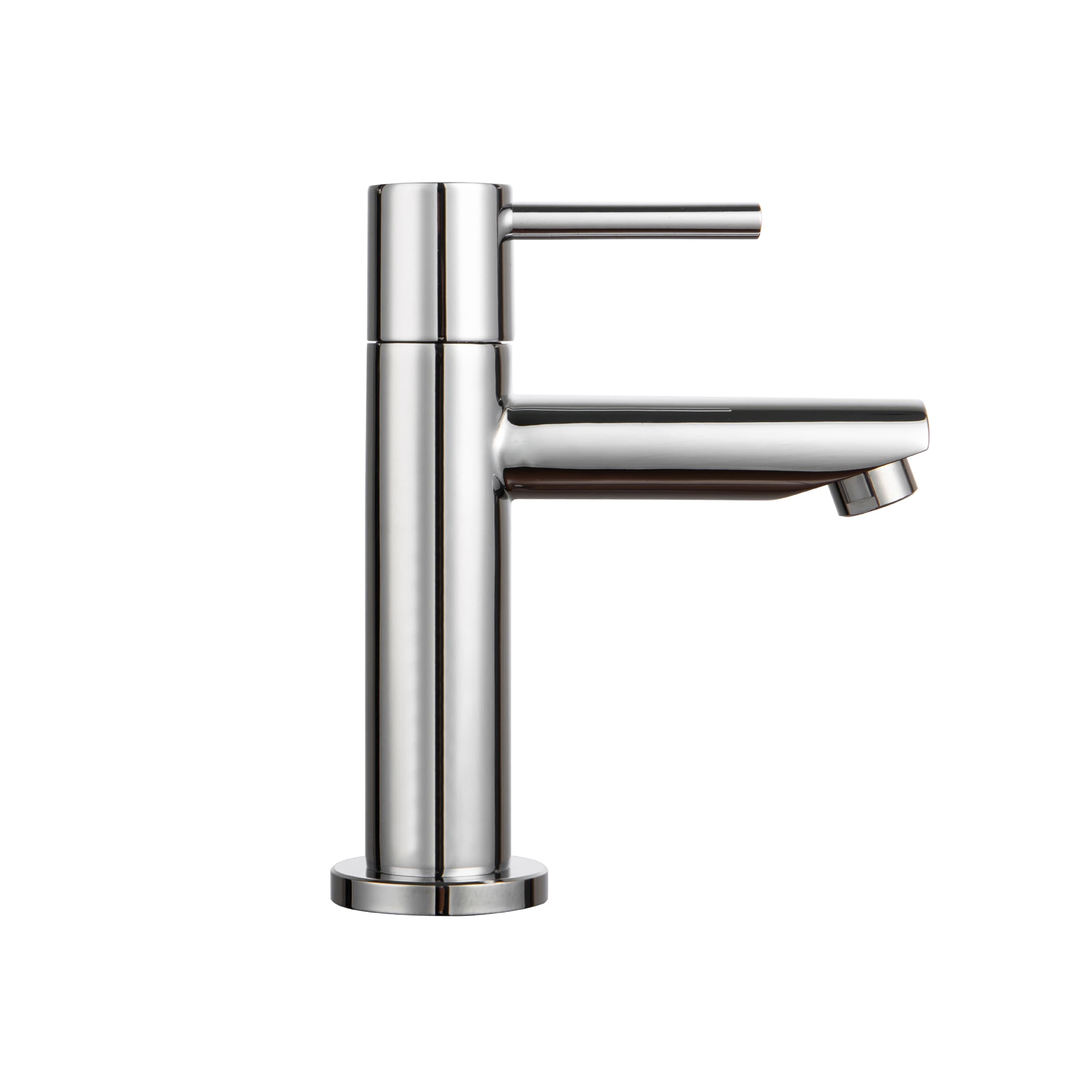 Ensemble Lave-mains ALONI essi complet – avec Lave-mains droite, robinet, bonde de vidange et siphon – blanc brillant - chrome