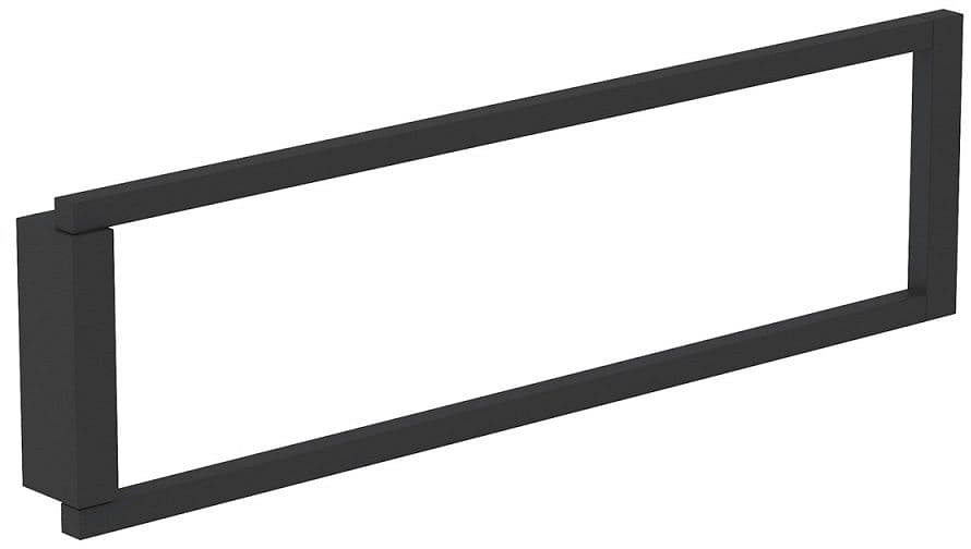 SECHE-SERVIETTE MOBILE GRID 40CM COSMIC NOIR MAT
