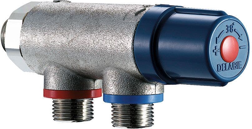 THERMOSTAT PREMIC COMPACT DELABIE M1/2" LAITON