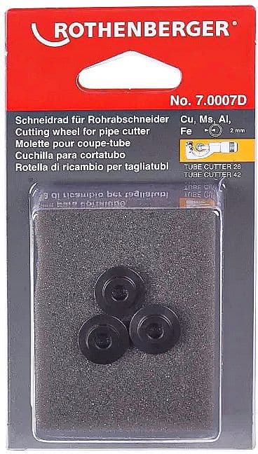 ROTHENBERGER MOLETTE DE RECHANGE POUR 70010 (LOT DE 3)