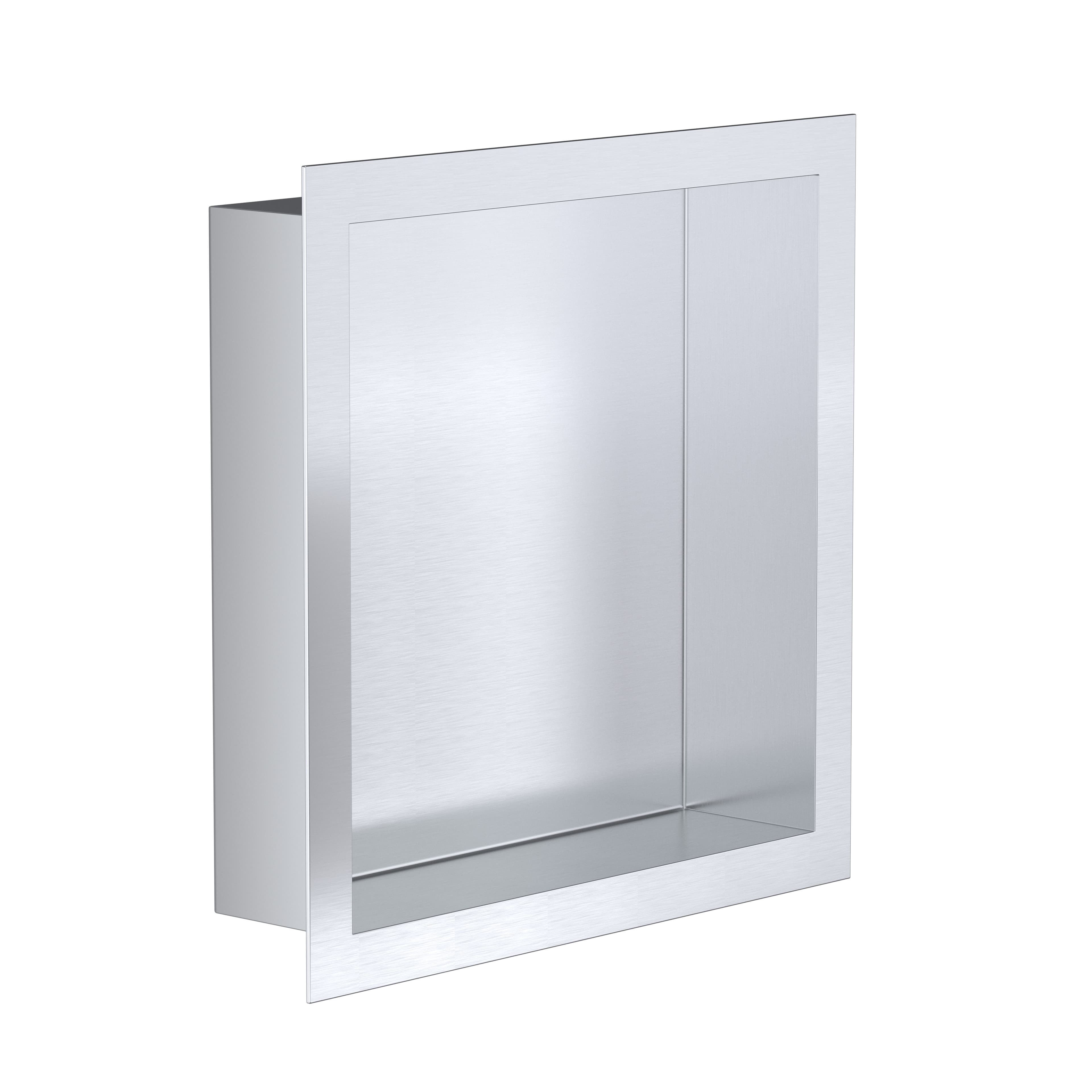 ALONI inbouwnis (300X300X70MM) - geborsteld Rvs