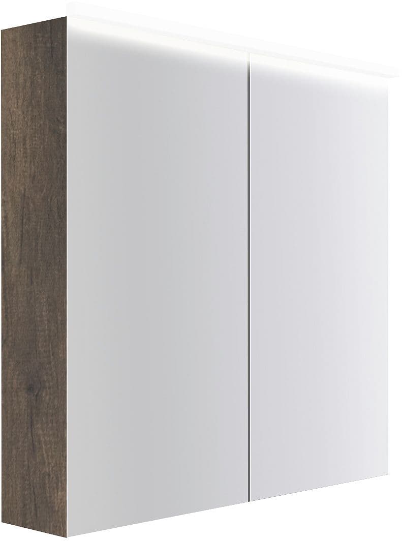 ARMOIRE TOILETTE COFFEE 2 PORTES 800MM 4250K CHATAIGNE