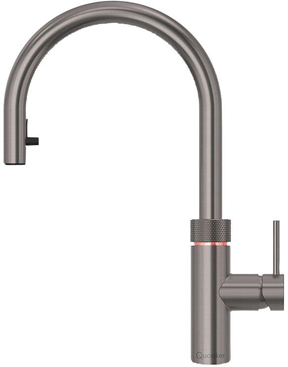 MITIGEUR DE CUISINE AVEC DOUCHETTE EXTRACTIBLE FLEX QUOOKER GUNMETAL