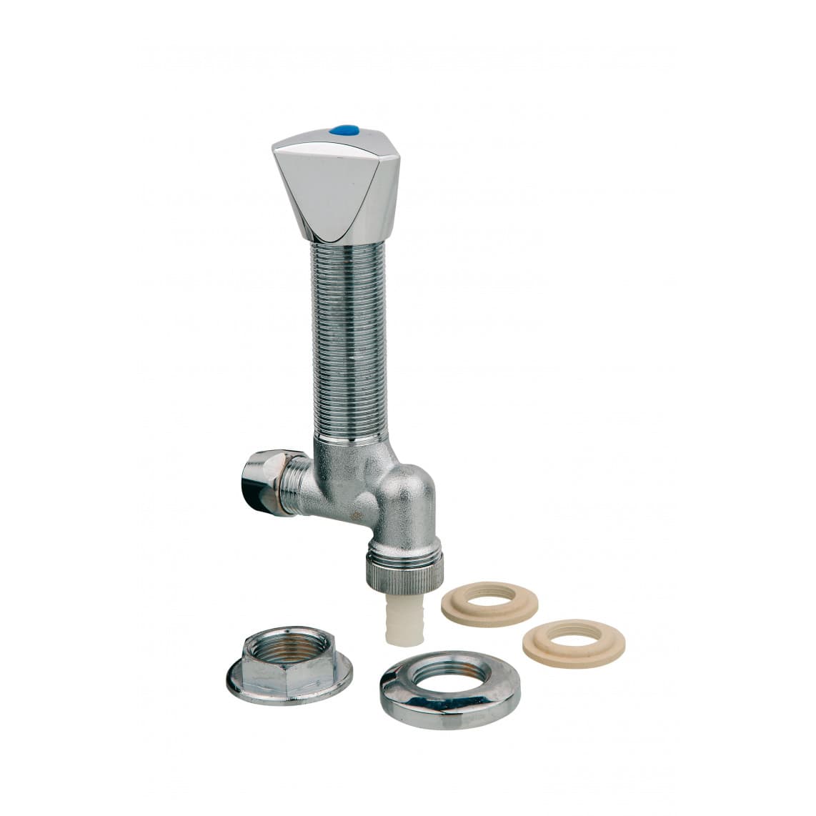 986531148 vanne sous table, 1/2" x 10 mmQ/10-50 mm, avec clapet anti-retour