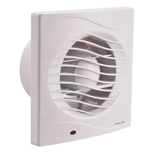 Extracteur de salle de bain 16W 240m³ / h 82 x 157mm diamètre 120mm avec clapet anti retour