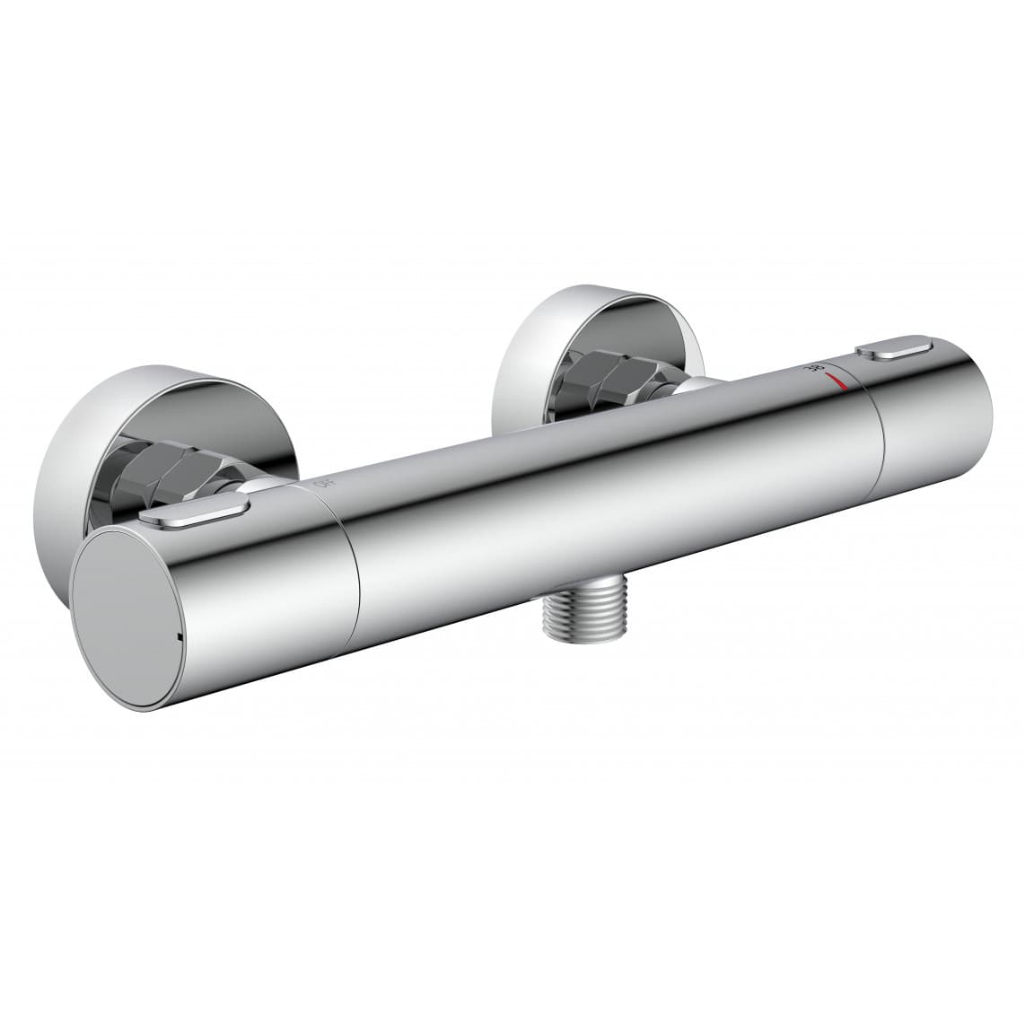 33180 LOS ANGELES Thermostatische douchekraan, chroom