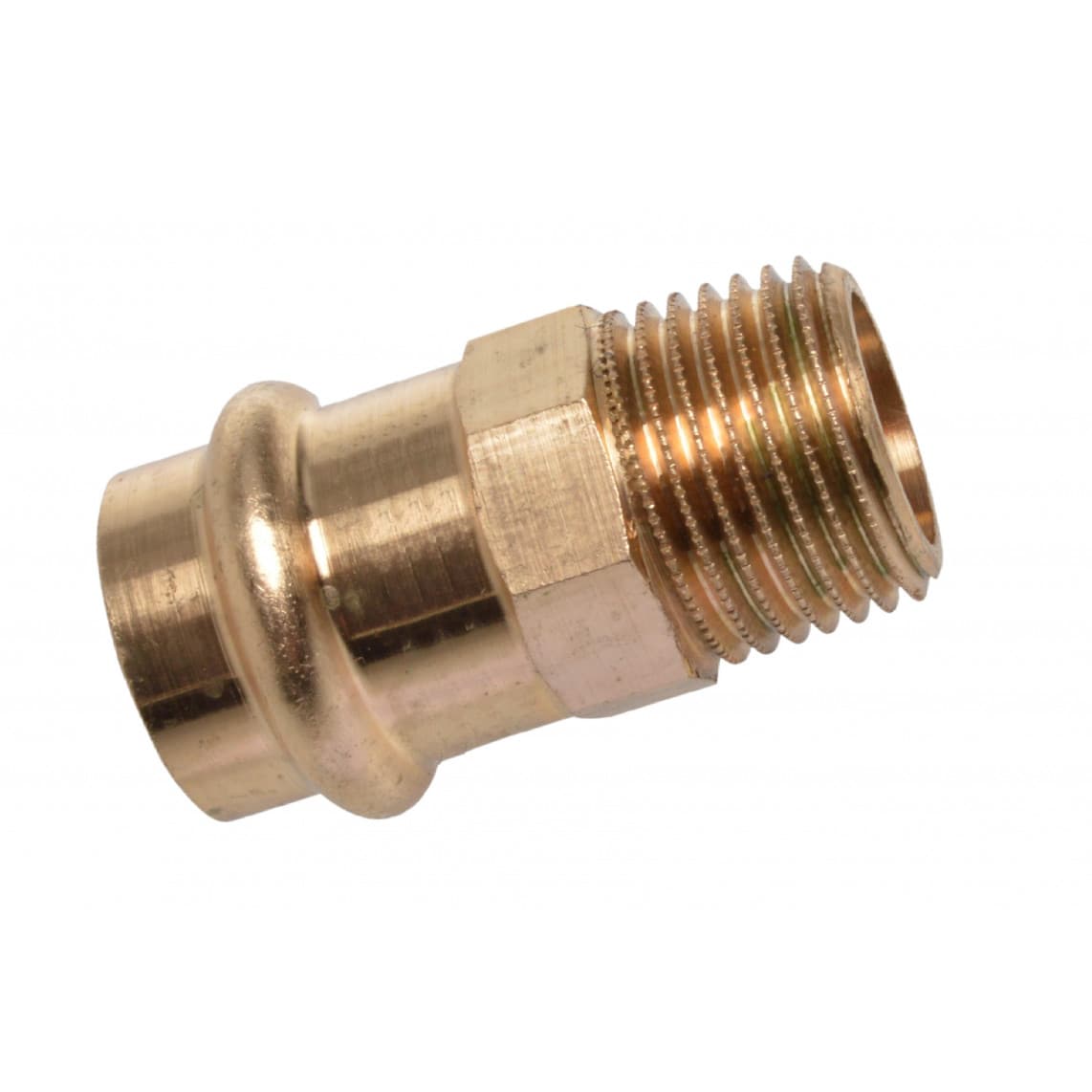 988623254 BR Mamelon de transition, vierge, 15 mm x 1/2" M, 1 manchon, (P4243g)