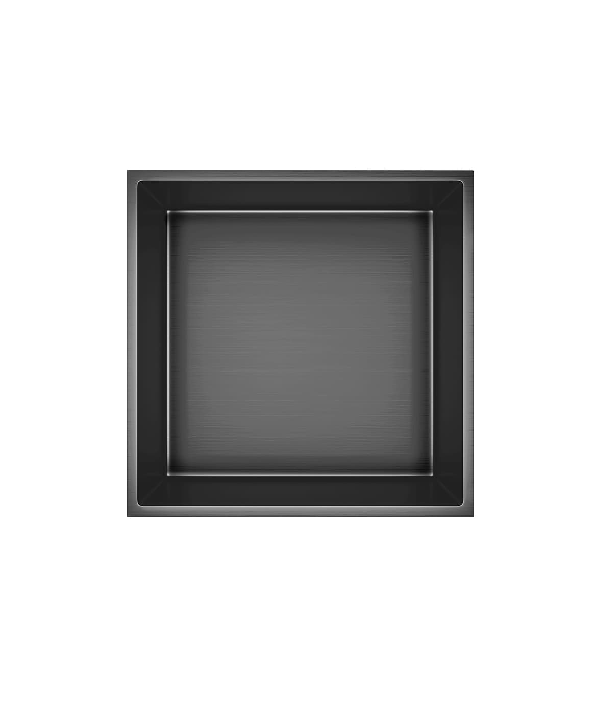 Aloni Niche encastrée (300X300X100MM) - Gunmetal
