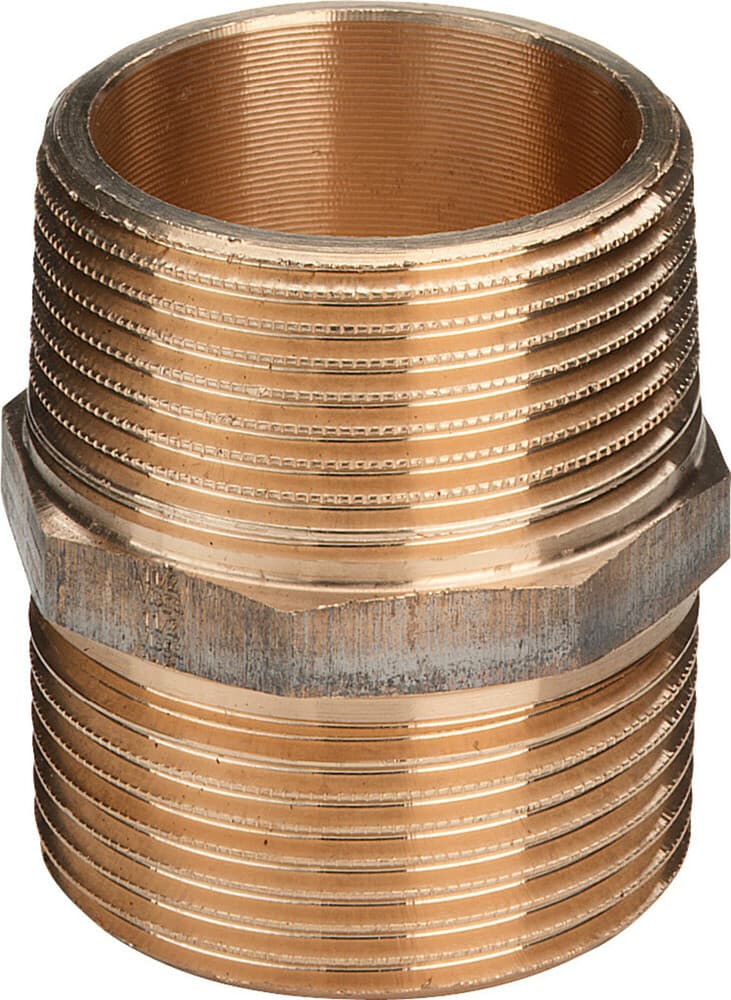 Viega mamelon double bronze 6/4"MM