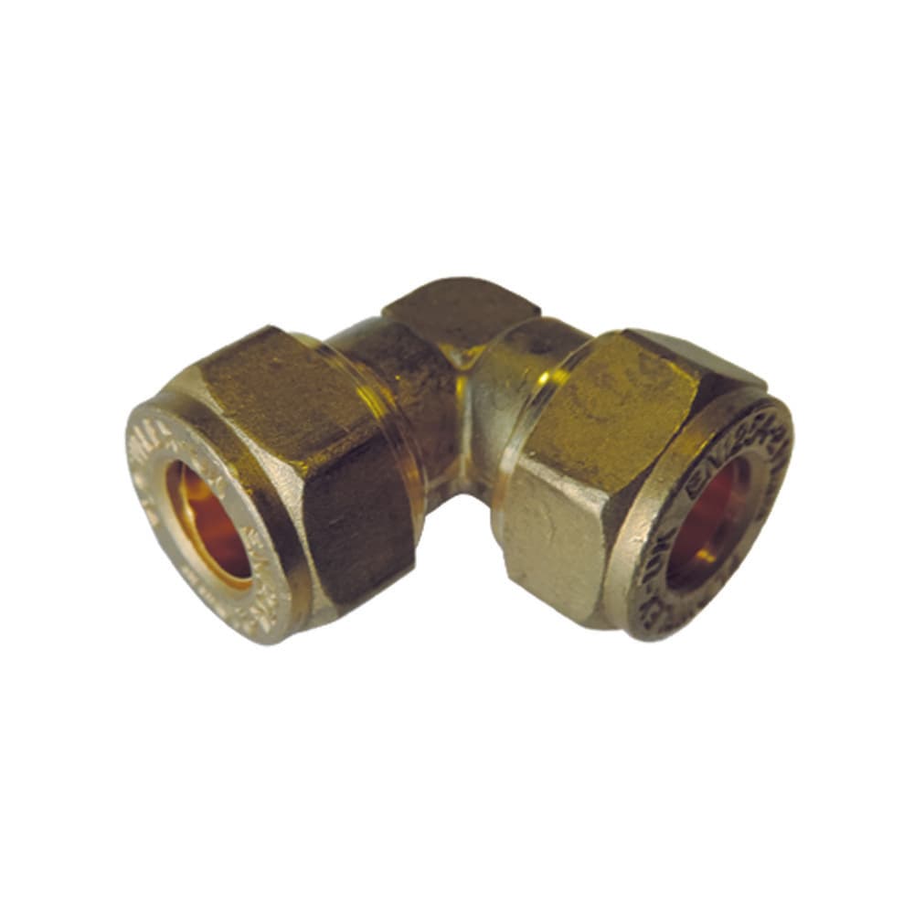 coude biconique laiton alimentation tube cuivre 22x22mm