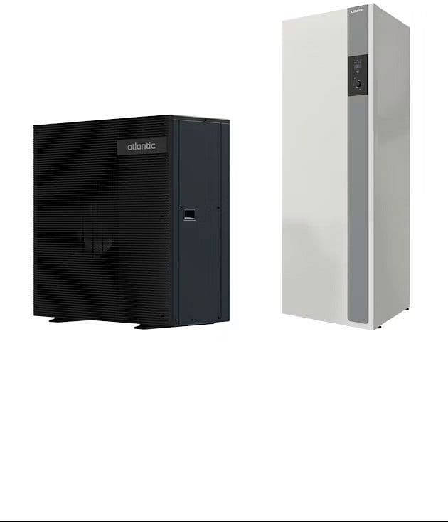 AIR/EAU POMPE A CHALEUR MONOBLOC CC+ECS BOILER ALFEA M DUO XL 12KW ATLANTIC 400V R290