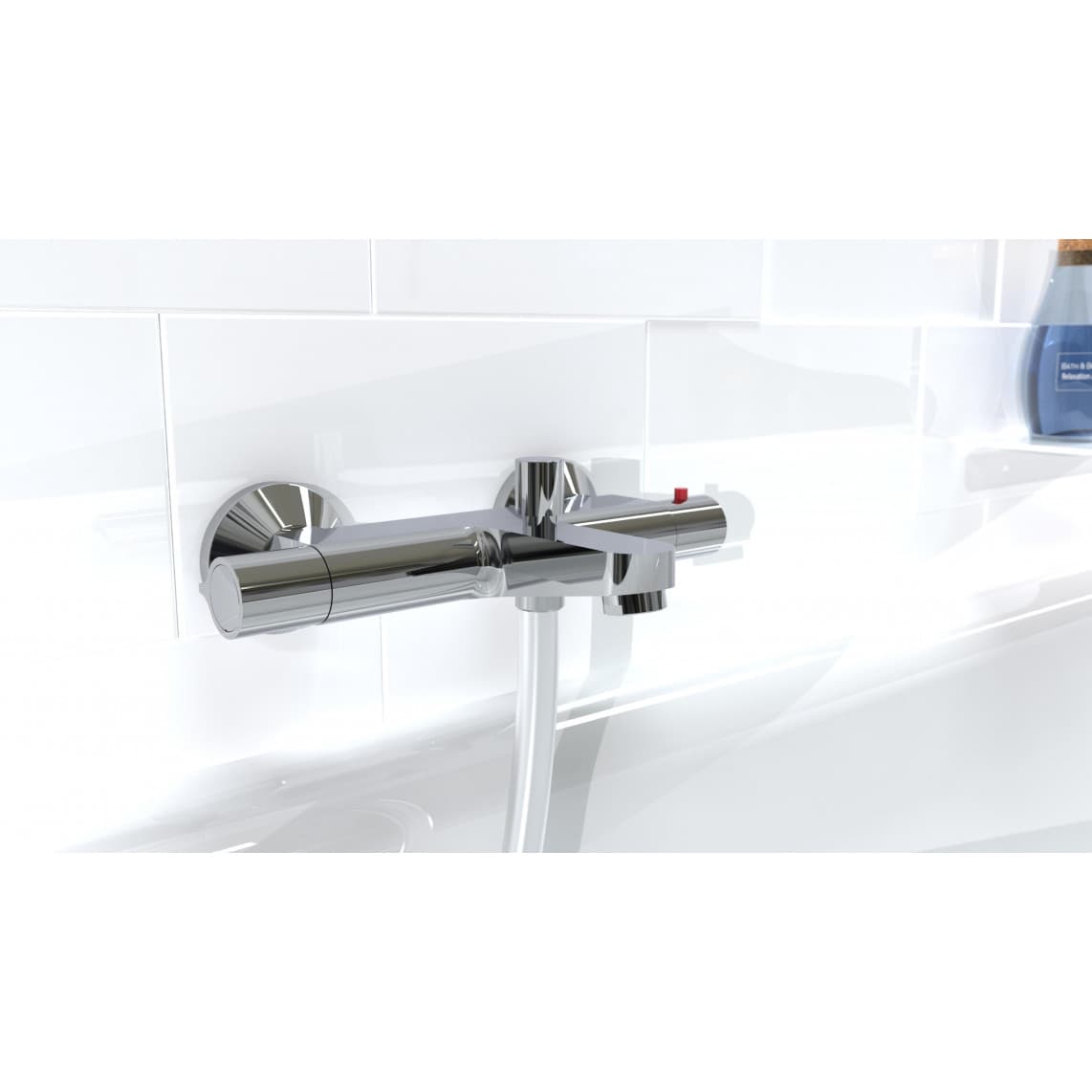 52450 VICO Mitigeur thermostatique bain/douche, chromé