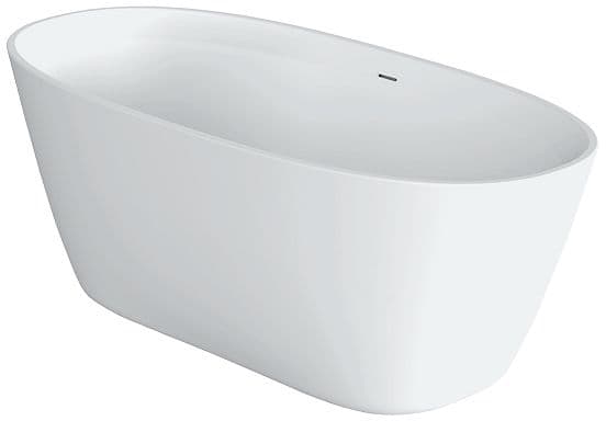 BAIN LIBRE +SIPHON+CLICK CREPINE 170X80 NIDO XONYX BLANC SATIN